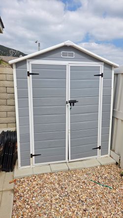 6×4x8 Resin Storage Shed
