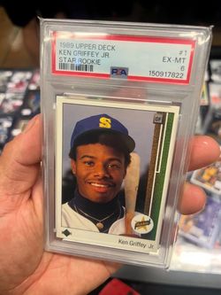 1989 Upper Deck Ken Griffey Jr. Rookie PSA 6