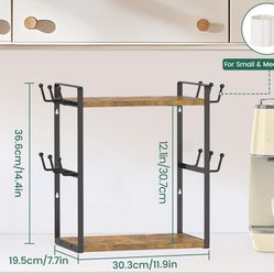Coffee Station Bar Organizer Mug Hold 