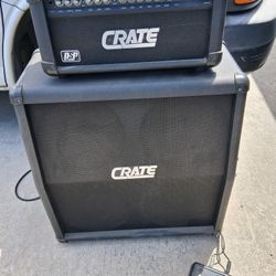 Crate Gfx Guitar Amp/head And 4 Speaker Cabinet 