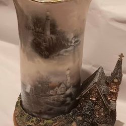 "Light Of Hope" Thomas Kinkade Welcoming Lights Collectors Series Candle Holder - NEW 