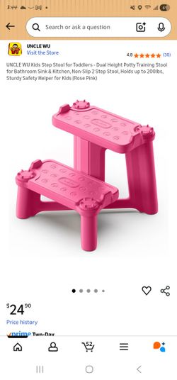 Toddler Step Stool/ Potty Stool/ Helper Stool