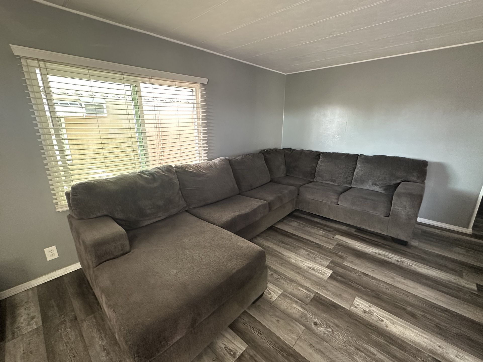 Gray Sectional Couch 