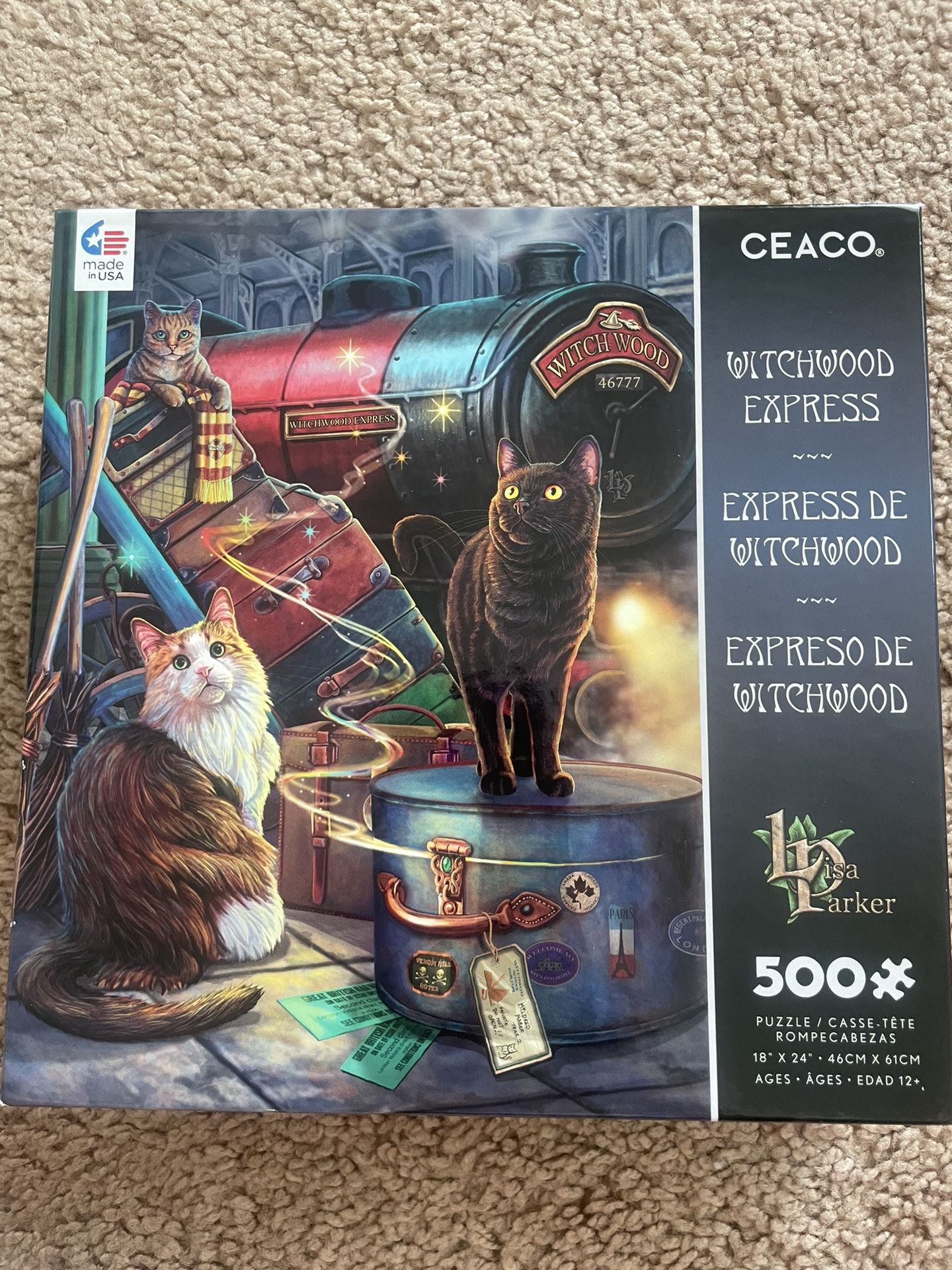 Ceaco Witchwood Express 500 Piece Puzzle