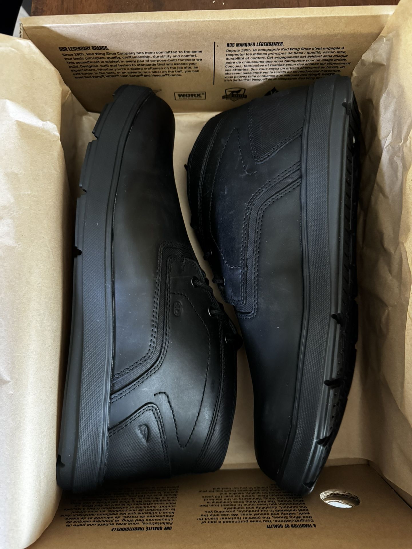 New Red Wings Work Boots