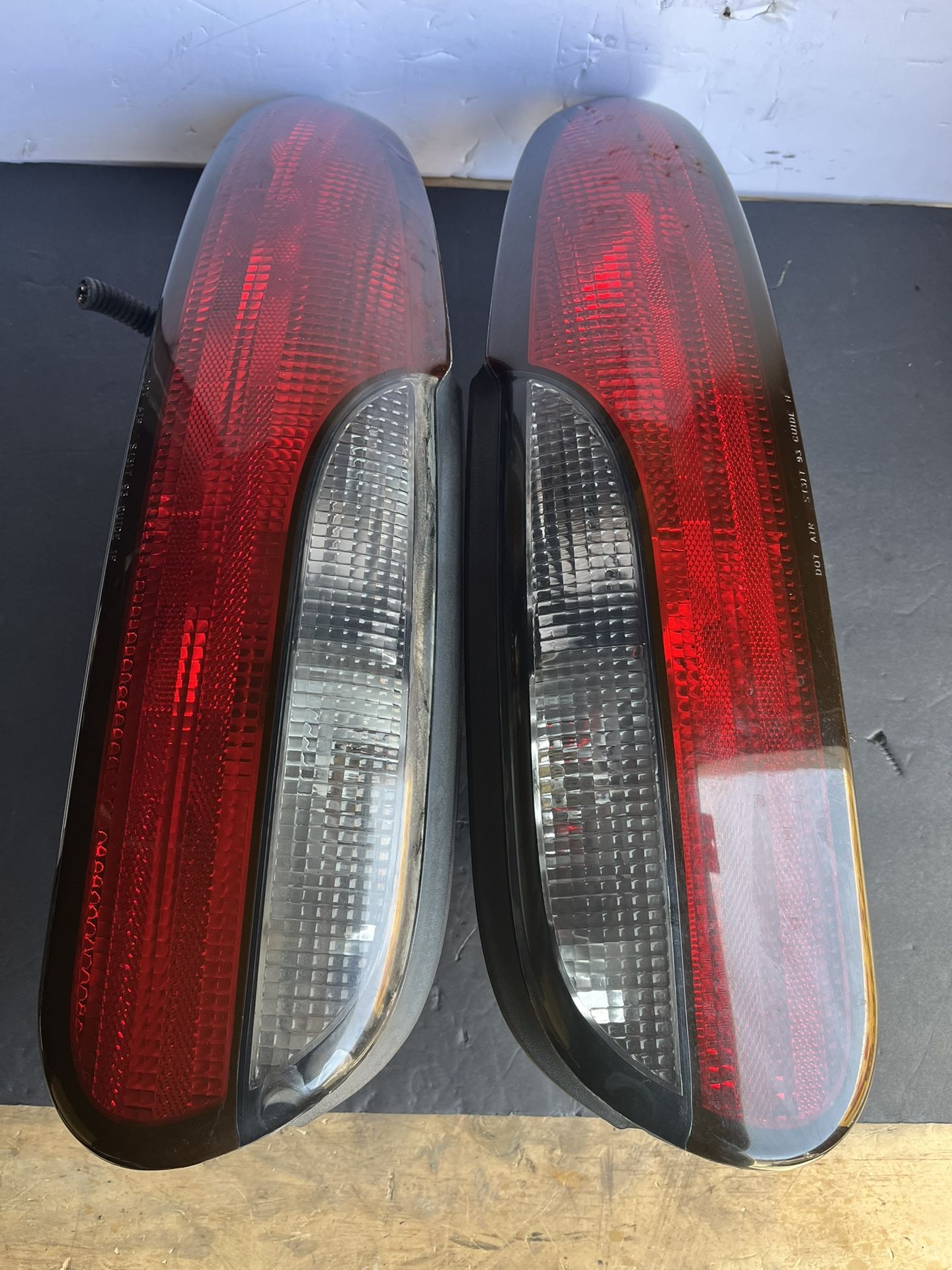 1(contact info removed) CHEVROLET CAMARO SS Z28 RS ORIGINAL GMC TILL LIGHT SET W FLAWS LR