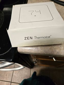 ZEN Thermostat Smart Connected Thermostat - White (In Box)