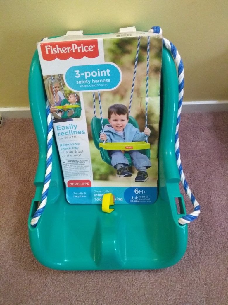 Fisher Price Infant Toddler Swing Brand New