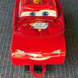 Lightning McQueen Travel Luggage 