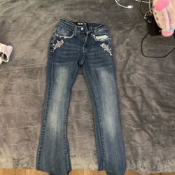 Flare jeans XXS Rhinestone