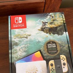 Nintendo Switch Oled Zelda Edition Brand New 