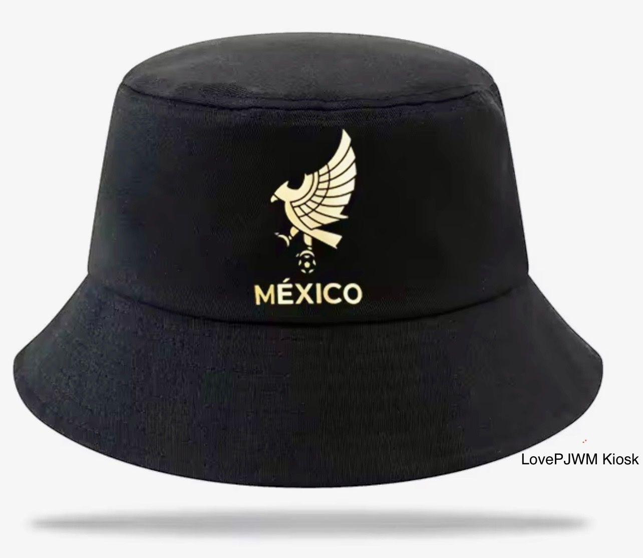 Unisex Mexico National Team Black 2025 Jersey Culturewear Bucket Hat