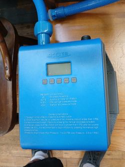 ROCKER Portable Electric Paddleboard Pump