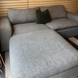 Couch And Ottoman (can Deliver)