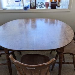 Dining Table W 4 Chairs