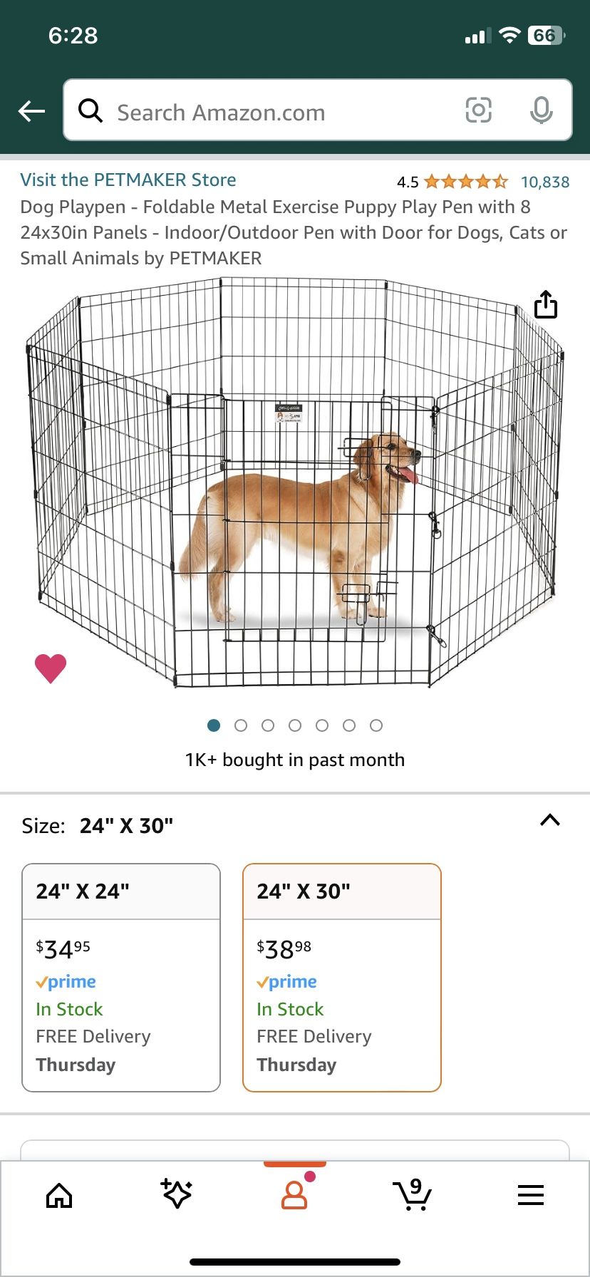 Dog Play Pen