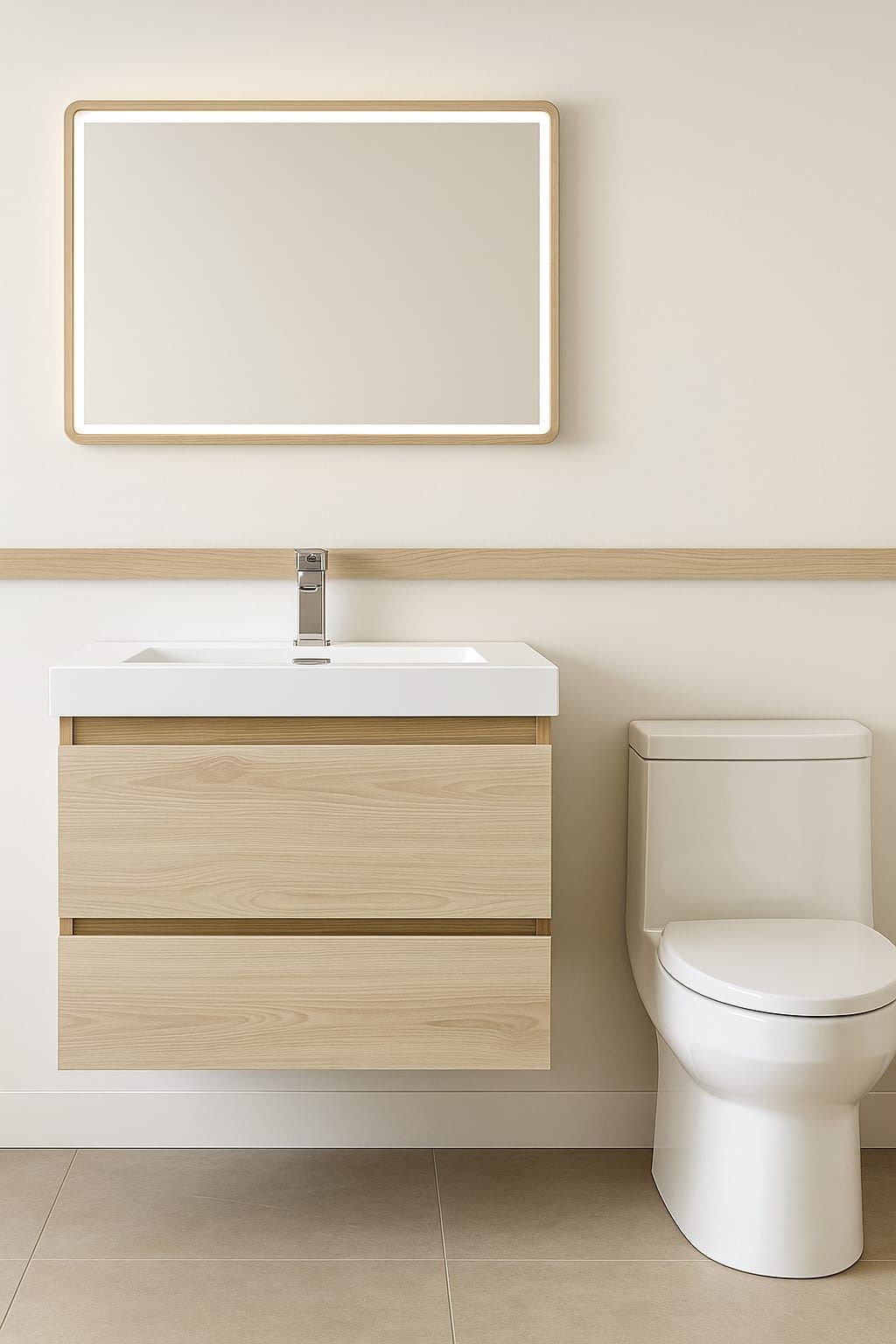 Bathroom Vanity Floating