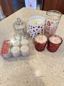 Pier 1 Holiday Christmas Candles