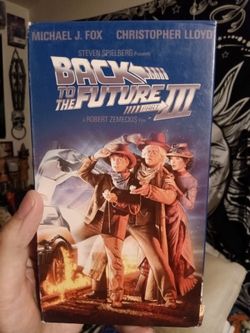 Back to the feature part 3 VHS