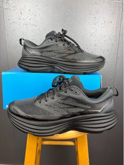 Men's HOKA Bondi 8 TS Caged Casual Shoes Sz 10 Preowned