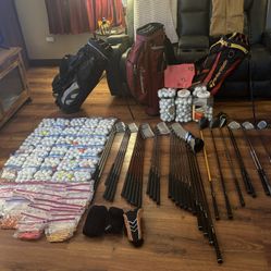 GOLF CLUBS/BALLS/TEES/BAGS/HEADCOVERS BULK/INDIVIDUAL(NOT $5)