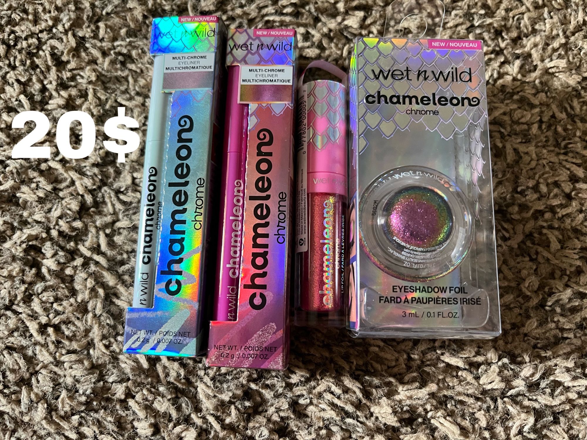 Wet N Wild Chrome Makeup Set