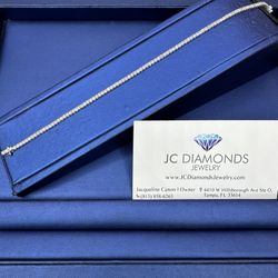 Tennis Chain 10k Diamonds Real! 