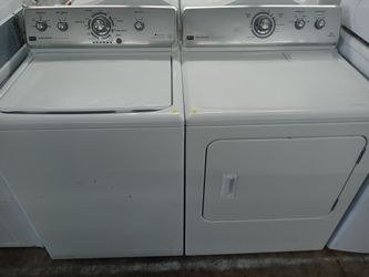 Maytag Centennial top load washer and dryer set - Free delivery