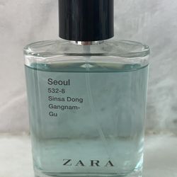 Zara Discontinued Men’s Cologne - Seoul Sinsa Dong (2.6oz)