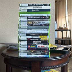 Xbox 360 Games (5 Ea)
