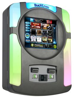 Two touchtunes Ovation II jukeboxes