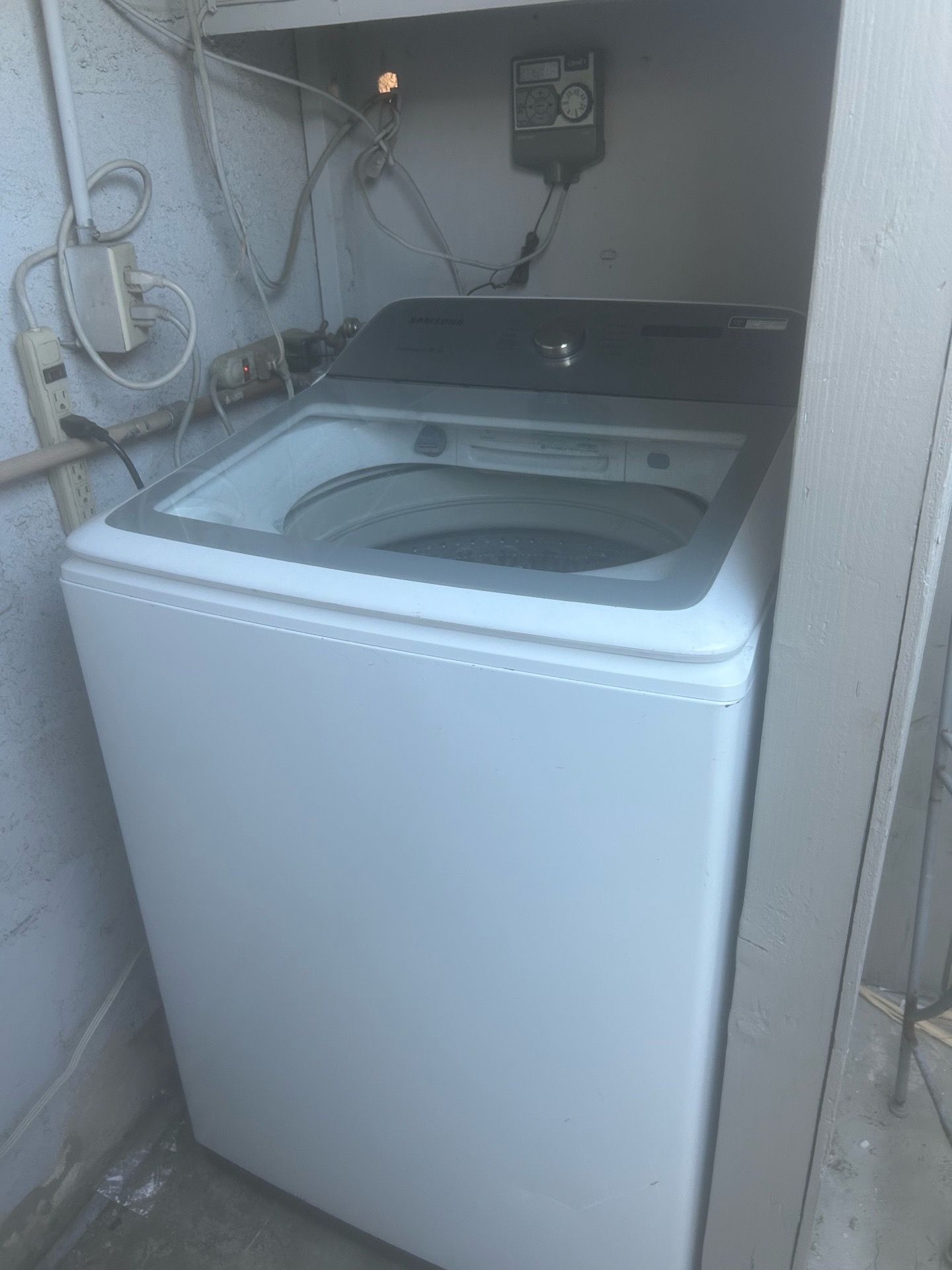 Washer and dryer