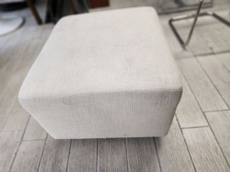 Restoration hardware ottoman