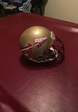 Florida state riddell full size helmet player used