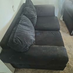 A set of sofas