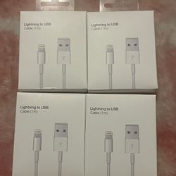 Brand New USB Charger Cords x4 