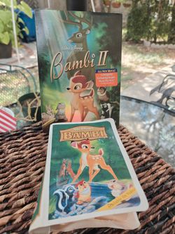 Walt Disney's Bambi toy and Bambi II DVD