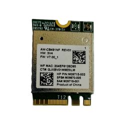 Realtek RTL8821CE PCI-Express M.2 802.11ac WLAN Bluetooth 4.2 WiFi Card, HP Part