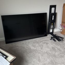 50” LG TV with Wall Mount Included
