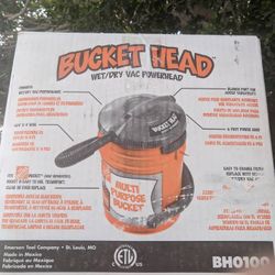 Bucket Head Wet/Dry Vac Powerhead