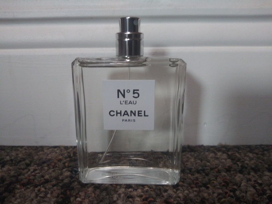 Chanel No 5 L'Eau 3.4 oz New Perfume Tester 100% Authentic