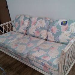 Nice Rattan Sofa Sleeper