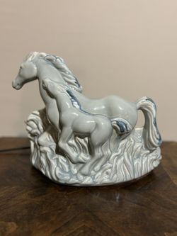 Horse And Colt Lamp