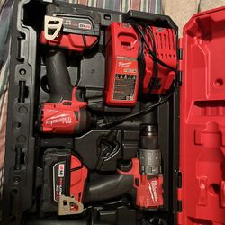 Gen 3 Milwaukee M18 Hammer Drill And Impact Driver