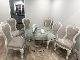 6 Dining traditional Chairs
