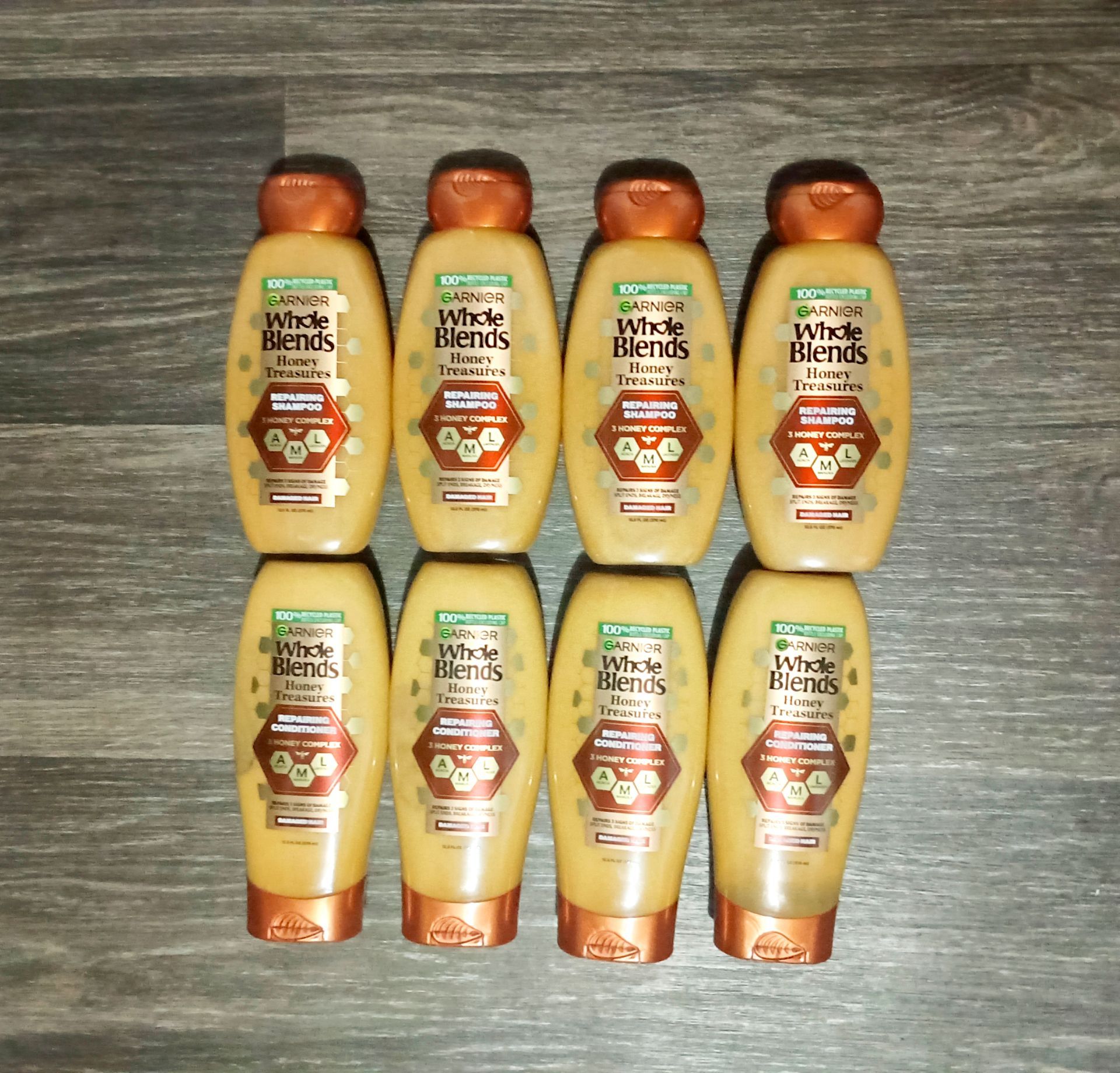Garnier Whole Blends Shampoo & Conditioner BUNDLE