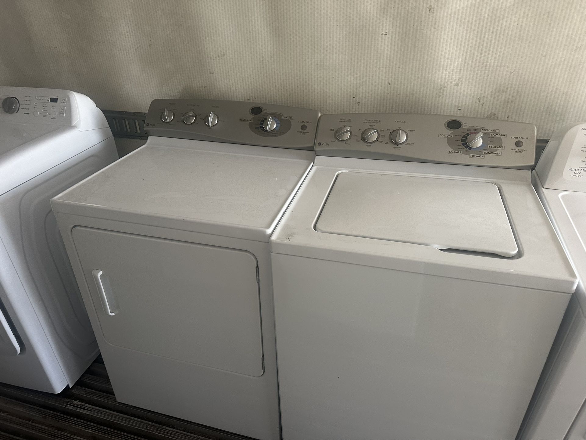 GE Washer And Dryer 