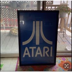 Atari Glass Framed 