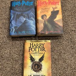 3 Harry Potter Books