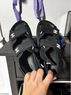Chanel dad sandals size 38